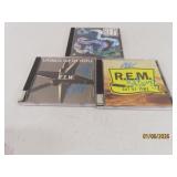 (3) autographed R.E.M. Music CD Collection