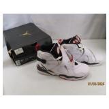 AIR JORDAN sz6.5youth Blk/Red/Grn Shoes RETRO BG