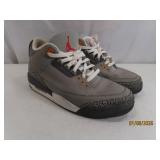 NIKE Air Jordan Retro 3 Cool Grey sz9.5 Sneakers