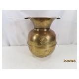 larger 11" Brass Spittoon REDSKIN BRAND c1980s