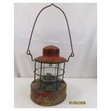 vintage 10" Metal Lantern PUBLIC SERVICE CO