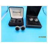 (3sets) Designer Mens Cuff Links .025 etc