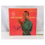 autographed HARRY BELAFONTE Vinyl Album Calypso