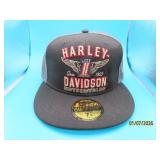 new HARLEY sz 7 1/8 NewEra 59FIFTY 3d Hat $50