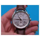 HUGO BOSS Mens 1.5" Wrist Watch EXC