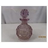 Antique 6" Purple Cruet Glass Bottle stopper