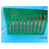 Rare WEATHERBY 50yr Lucite 10shell Ammo $$