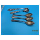 62grams "800" Sterling Silver Spoons~Opener