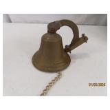 WallMount 4" Metal DinnerType Welcome Bell