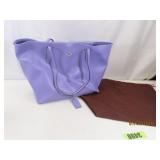 COACH Purple Lavender 16" Handbag w/ sleeve VG+