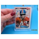 autographed STEVE FOLEY Broncos 1982 Card