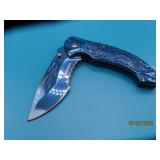 WARTECH Fantasy Blue 8" BeltClip Knife EXC