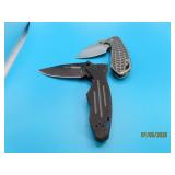 (2) GERBER & HORNET BeltClip Knives 7"ish