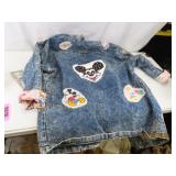 Custom MICKEY~Disney WomensMD Denim Jacket
