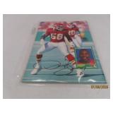 autographed 1991 Beckett Mag DERRICK THOMAS Auto