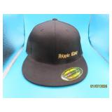 New HIPPIE THUG FlexFit 7ish Black Hat 210FITTED