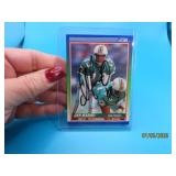 autographed DAN MARINO Score 1990 Football Card