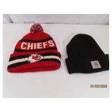 (2hats) KC CHIEFS & Carhartt Winter Stocking Caps