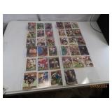 (34) autographed asst SAINTS Football Cards MORA e