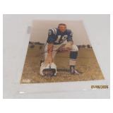 autographed JOHNNY UNITAS 8x10 Photo