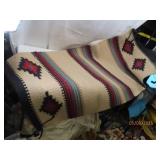Native American 32x62 Rug NAVAJO type VG+