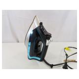 ROWENTA dw3250 Blue/Gray Clothes Iron EXC