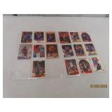 (16) autograhed NBA Basketball Cards
