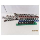 (4racks) 3/8"drive Socket Sets