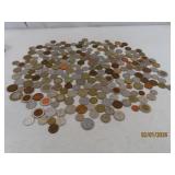 Estate LOT Foreign Change & Coins