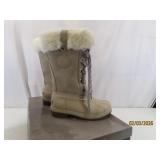 New LONDON FOG womens8m WinterWhite HighRise Boots