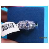 New Sterling sz6 Ring 2.2ctw Tanzanite 3g