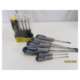 (2) ScrewDriver Tool Sets BLUERIDGE & MaxCraft Int