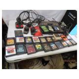 ATARI original Video Game Console & Lots Games