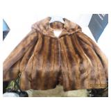 DU MONDE womensLG Fur Like Coat Acrylic/Poly EXC