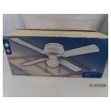 New 42" White Ceiling Fan~Light SPECTRUM Rst/Restl