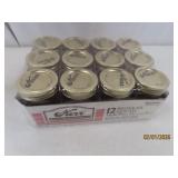 New 12count HalfPint MASON Canning Jars RegMouth