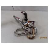 (8) Carabiner NameBrand 4"ish Connectors