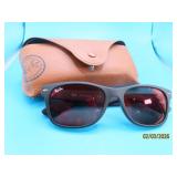 RAY BAN "New Wayfarer" Sunglasses & Case EXC