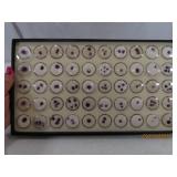 (50) Vials Purple Amethyst Gemstones