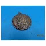 1969 First Man On Moon Keychain? Token 1.2"