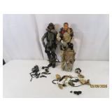 (2) Military 1/6 Toy 12" Soldier Figures c2000 #2
