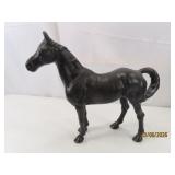 FullBody Cast Iron HORSE 11" Coin Bank c1980s