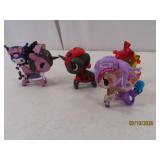 (4) My Melody Garden Tea Unicorn Party Figures Toy