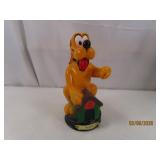 PLUTO c1970s 8" Hard Plastic Coin Bank