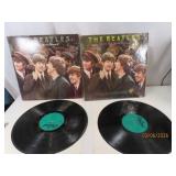 (2) THE BEATLES Vinyl Record Albums VG++ R n