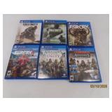 (6) PS4 Video Games: FarCry~CallOfDuty~Assassin