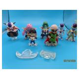 (7) mini 2" DRAGON BALL Toy Figures