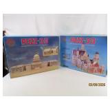 (2) vintage 3d Puzzles WREBBIT c1980s Capitol~Cast