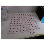 (92) 1940s asst US Wheat Pennies Cents Coins