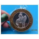 ltd ed Silver Gaming Token .999